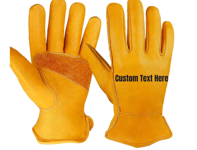 Personalized Engraved Work Gloves