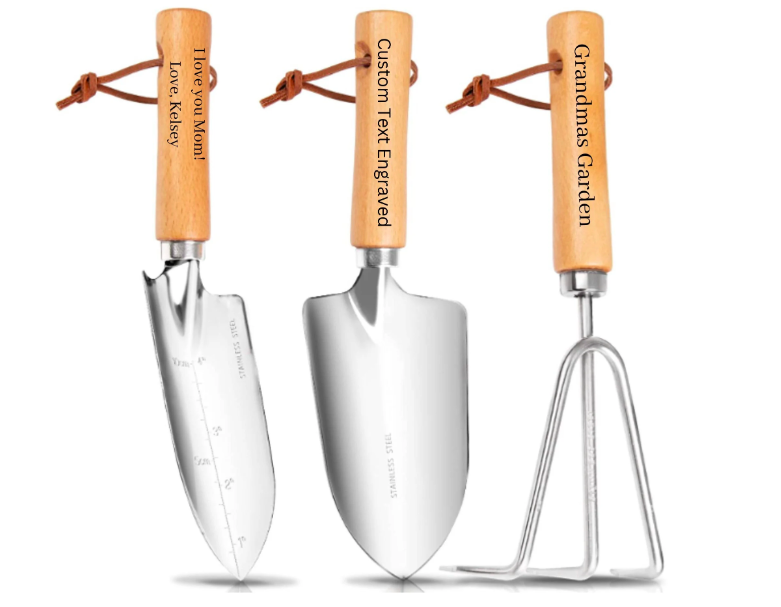 Personalized Engraved Garden Tool Set 3pcs